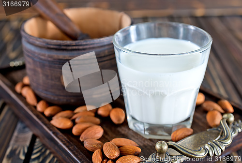 Image of almond milk