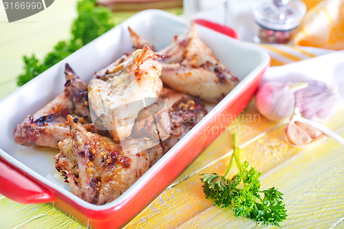 Image of fried chicken wings