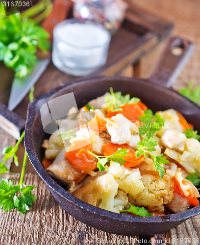 Image of fried vegetables