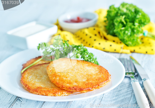 Image of potato pancakes