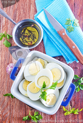 Image of boiled eggs