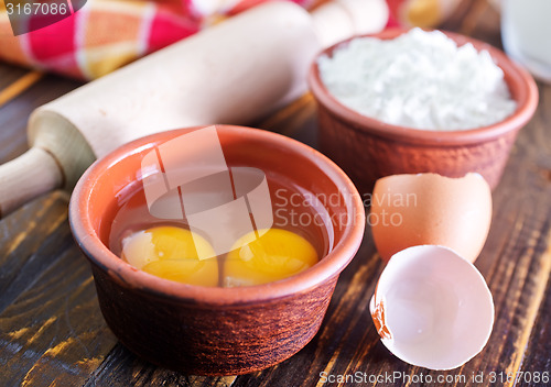 Image of ingredients for dough