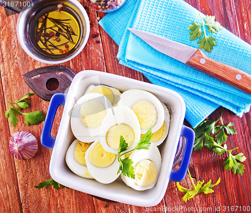 Image of boiled eggs