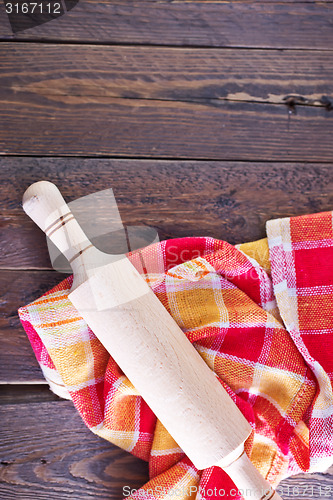 Image of wooden rolling pin