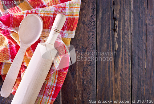 Image of wooden rolling pin