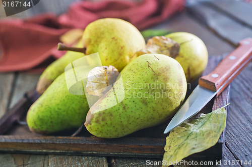 Image of fresh pear