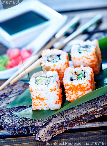 Image of sushi