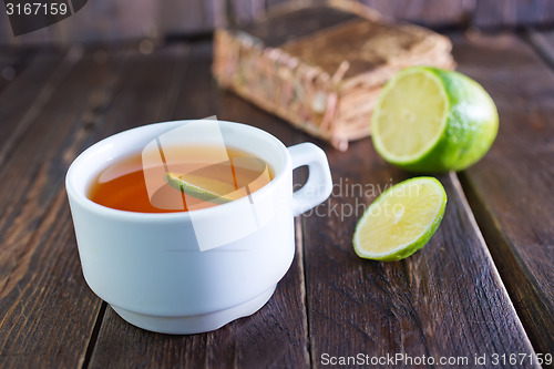 Image of tea with lemon