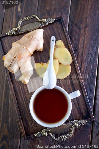 Image of tea with ginger