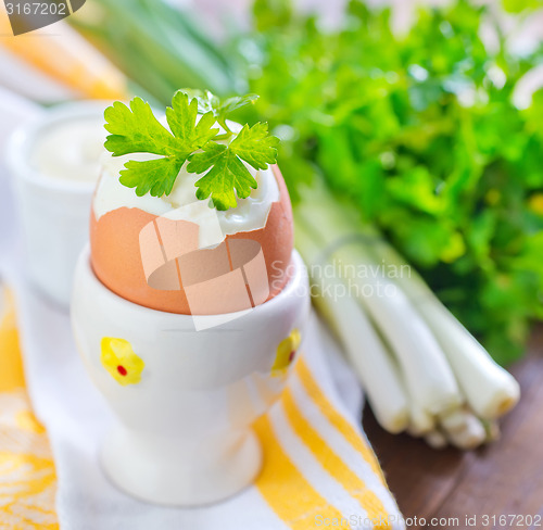 Image of boiled egg