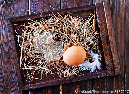 Image of raw eggs