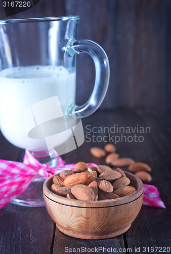 Image of almond milk