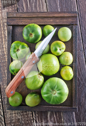 Image of green tomato