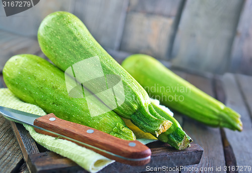 Image of raw zucchini