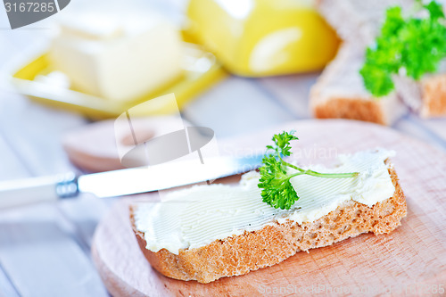 Image of bread with butter