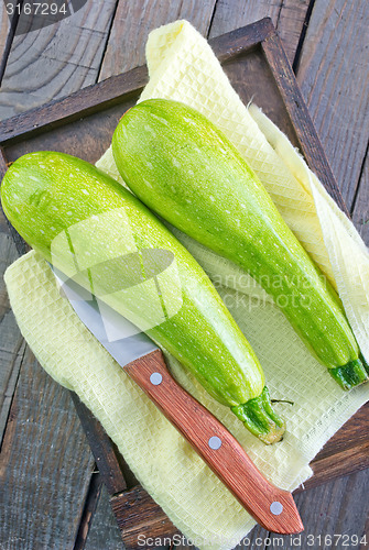 Image of raw zucchini