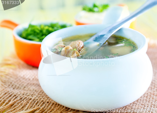 Image of mushroom soup