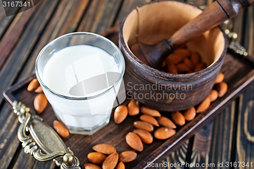Image of almond milk