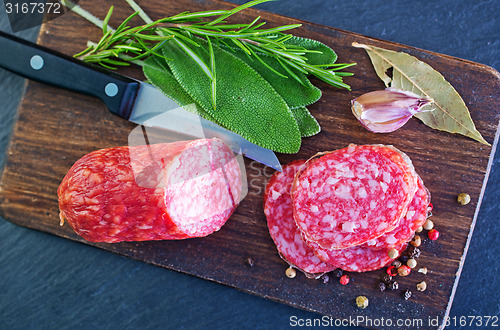 Image of salami