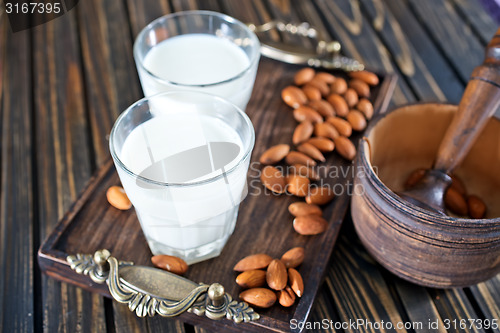 Image of almond milk