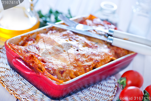 Image of lasagna