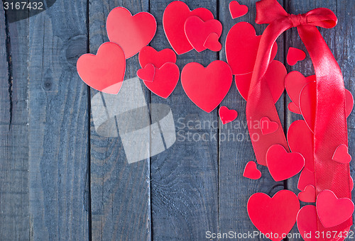 Image of red hearts