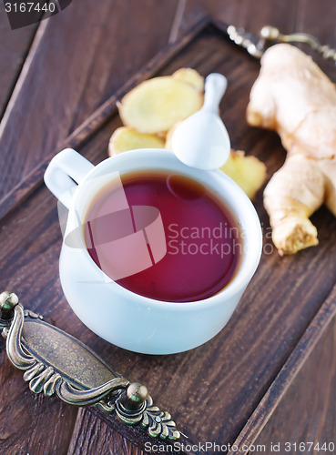 Image of tea with ginger