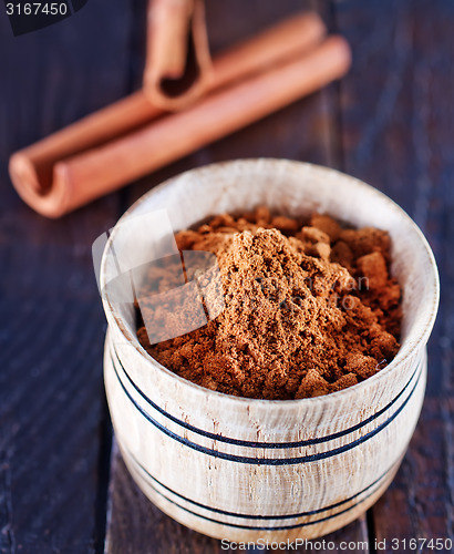 Image of dry cinnamon