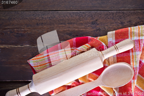 Image of wooden rolling pin