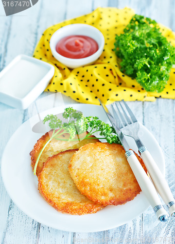 Image of potato pancakes