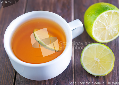 Image of tea with lemon