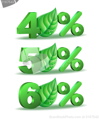 Image of Spring Percent discount icon