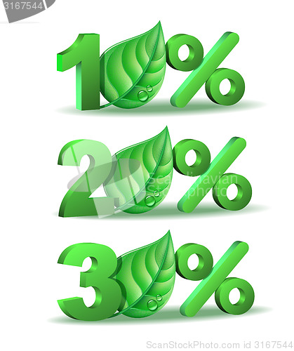 Image of Spring Percent discount icon