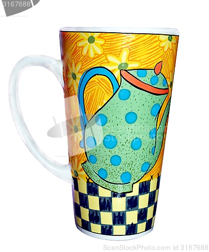 Image of cup with a pattern