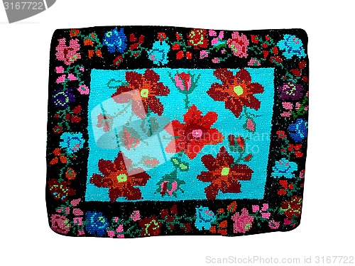 Image of embroidered pillow