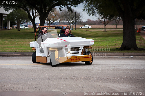 Image of MRV Mars Rover Vehicle demonstration