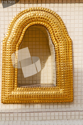 Image of window    gold     bangkok  thailand incision of the 