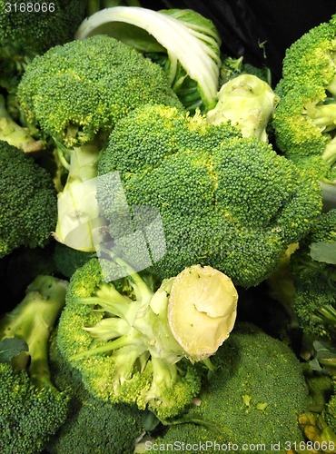 Image of Broccoli is an edible green plant in the cabbage family