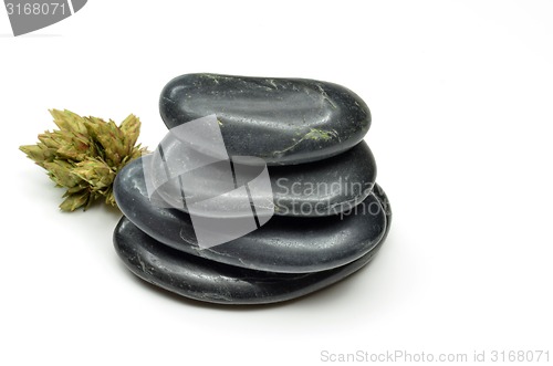 Image of Stack of stones. Concept of balance lifestyle