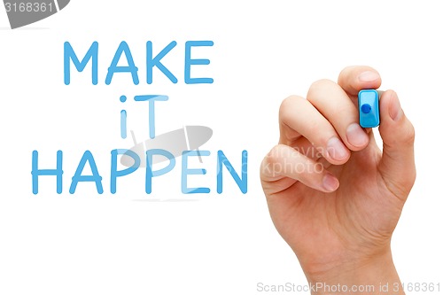 Image of Make it Happen Blue Marker