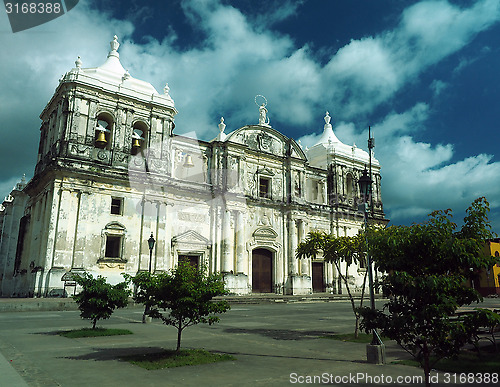 Image of    Cathedral of Leon Nicaragua Central America Central Park