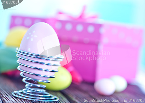 Image of easter eggs