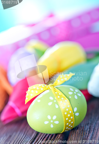 Image of easter eggs