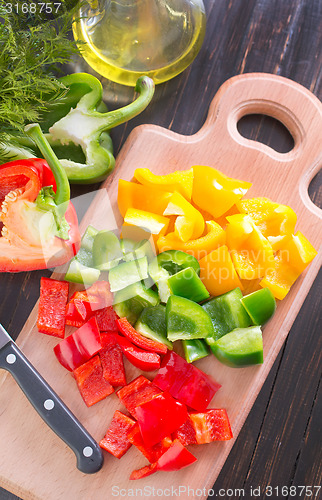 Image of color pepper