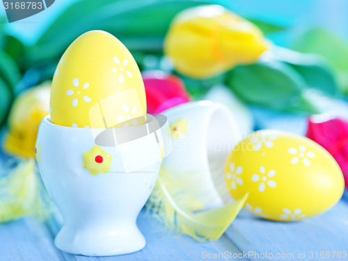 Image of easter eggs