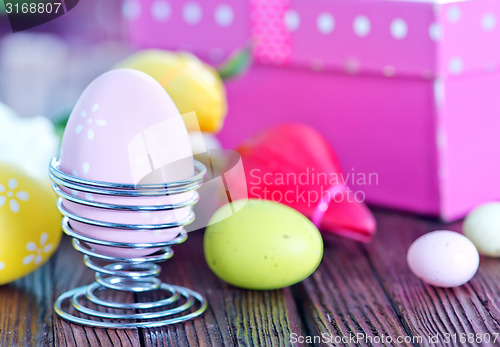 Image of easter eggs