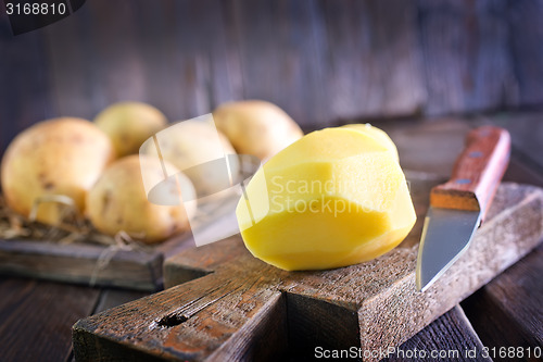 Image of raw potato