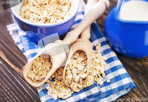Image of oat flakes