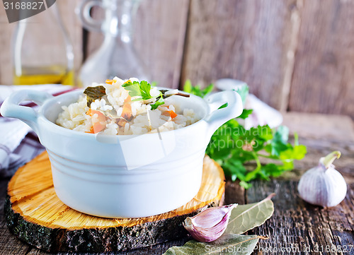 Image of boiled rice