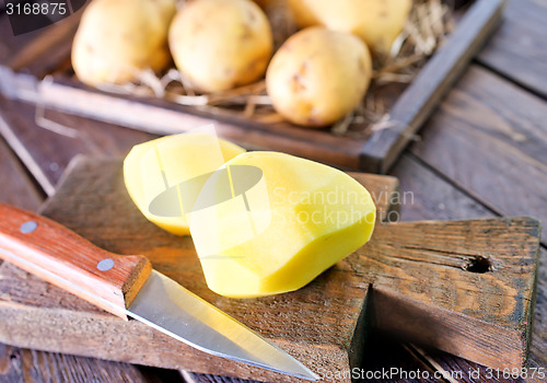 Image of raw potato